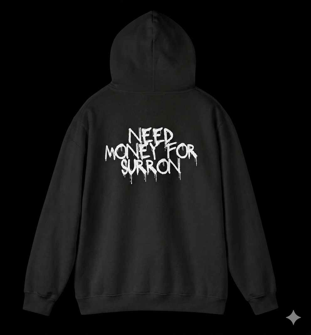 GoKartGod Rider Hoodie — Black